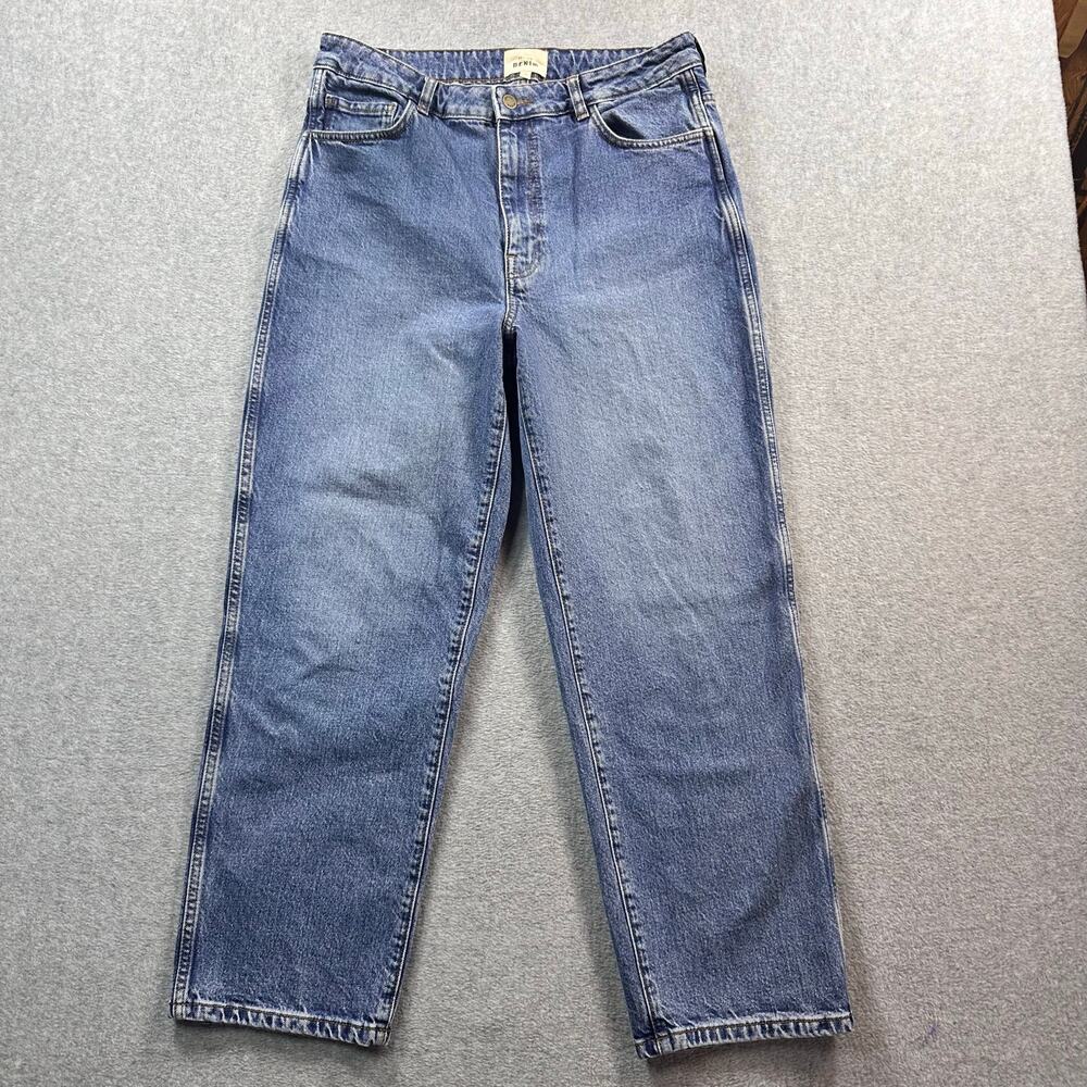 Sezane Straight Leg Jeans Women’s EU 42 US 10 High Rise Denim